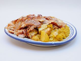 Piatto gyros di suino