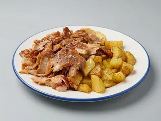 Piatto gyros di pollo