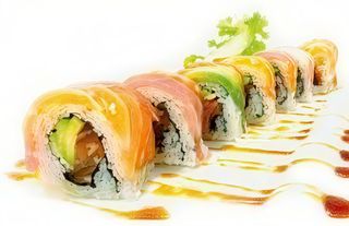 176b Rainbow roll - 8 pezzi