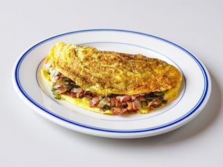 76 Omelette con polpa di granchio