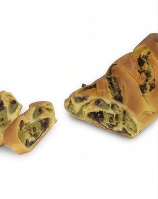 Treccia pistacchio e fondente