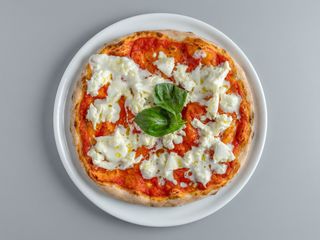 Pizza senza glutine bufala