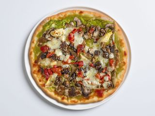 Pizza senza glutine vegetariana