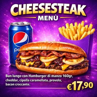 Cheesesteak Menù