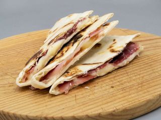 Speck del Trentino e brie