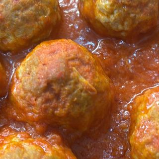 Panino polpette della nonna