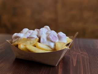 Patatine con Salsa Puccia