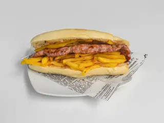 Panino salsiccia e patate