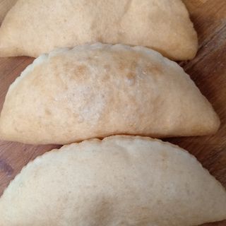Calzone fritto funghi, cotto e mozzarella