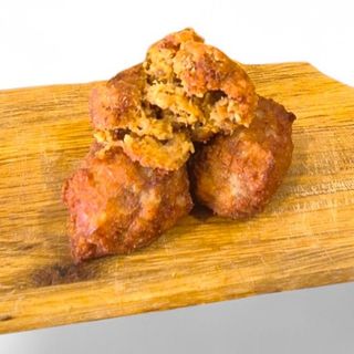 Polpette fritte di pulled pork