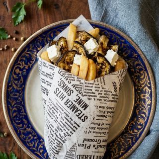 Pita Vegetariana di Melanzane Grigliate