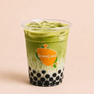 Matcha Latte Boba Cha