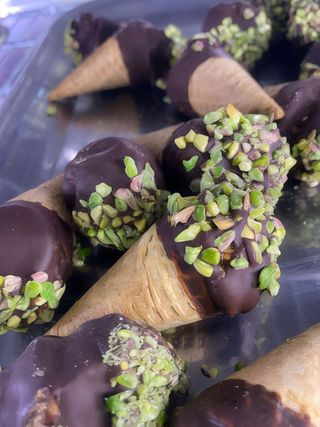 Morettino al pistacchio