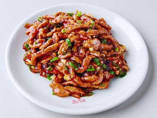 Filetto di maiale in salsa piccante