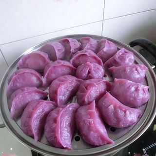 Ravioli  viola di pollo alla griglia - 4 pz