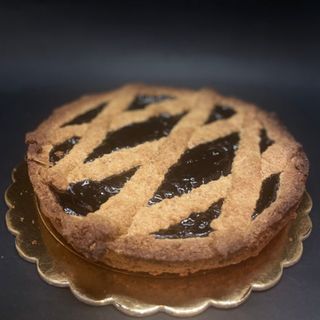 Crostata media integrale- visciole 