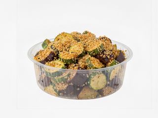 Mix di melanzane e zucchine gratinate