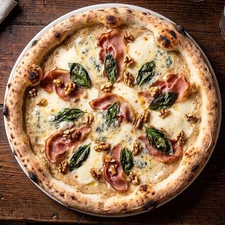Pizza gorgo e noci