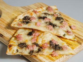 Pizza Norcina al spicchio 