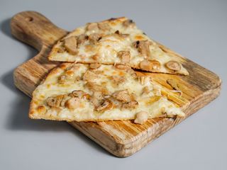 Pizza porcini al spicchio 