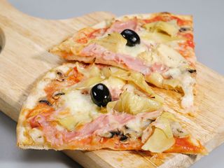Pizza capricciosa al spicchio 