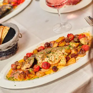 Spigola al forno