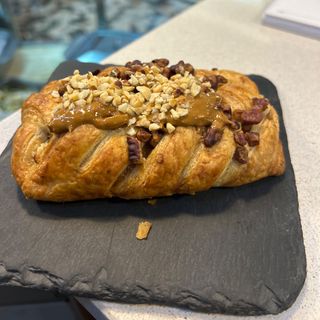Treccia caramello e pecan