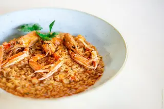 Risotto agli scampi