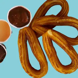 Churros con Frutti di Bosco (4 pezzi)