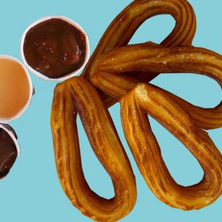 Churros con Sciroppo d'Acero (4 pezzi)