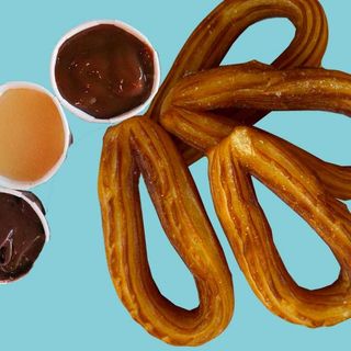 Churros con Nutella (4 pezzi)