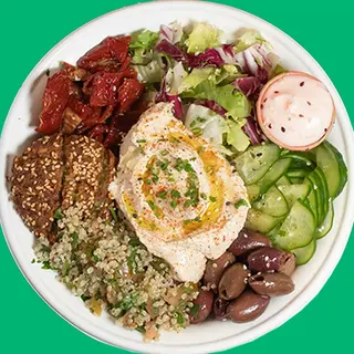 Large Vegan Pokè Hummus power