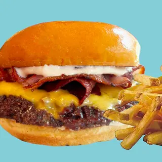 Smash cheese bacon