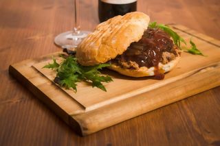 Panino con pulled pork