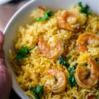 Gamberi Biryani Senza Glutine