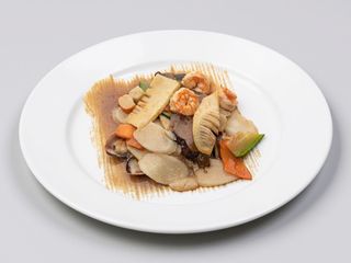 38 Gnocchi di riso con frutti di mare