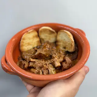 Pecora alla callara (consigliato per due persone)