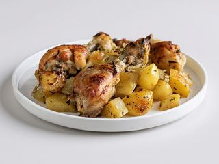 Pollo con patate