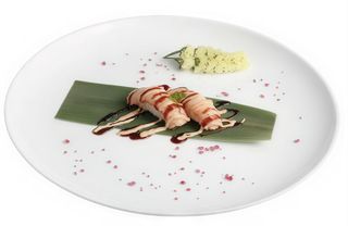 N12. Nigiri sake flambe - 2 pezzi