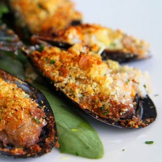 Cozze al gratin 