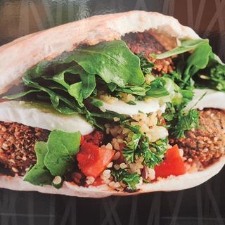 Panino falafel 