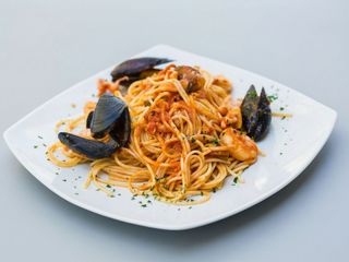 Spaghetti misto pesce