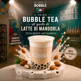 Bobble Latte di Mandorla