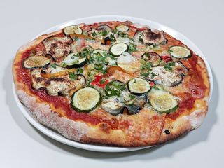 Margherita con Verdure Grigliate