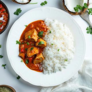 Butter chicken con riso basmati
