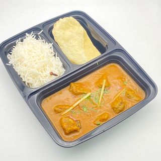 Roganjosh con riso basmati