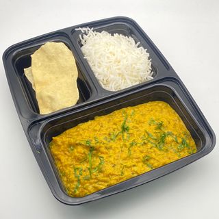 Baigan Bharta con riso basmati