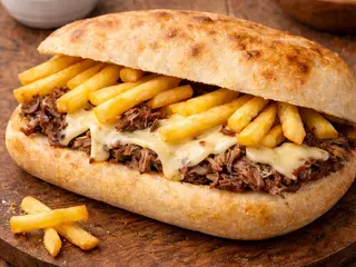 Pan Cavallo Mozzarella Emmental Patatine