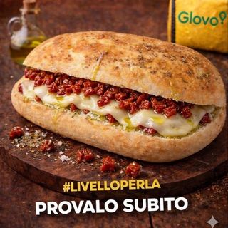 Pan Capuliato Formaggio Olio Origano