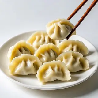 17. Ravioli di pollo e zenzero